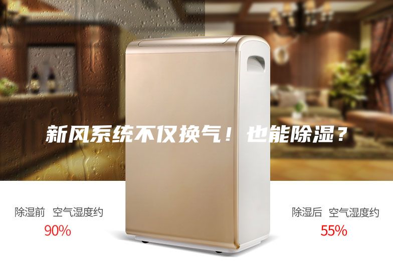 新風系統不僅換氣!也能除濕?