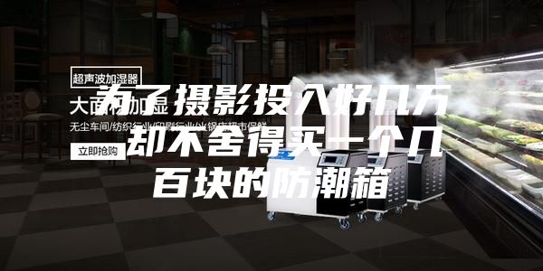 為了攝影投入好幾萬(wàn) 卻不舍得買(mǎi)一個(gè)幾百塊的防潮箱