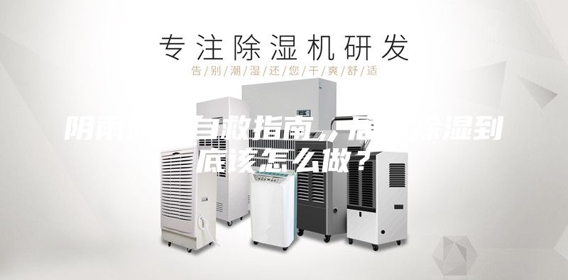 陰雨防潮自救指南，居家除濕到底該怎么做？