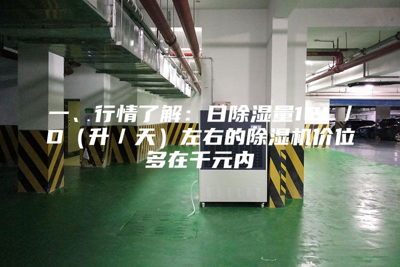 一、行情了解：日除濕量12L／D（升／天）左右的除濕機價位多在千元內
