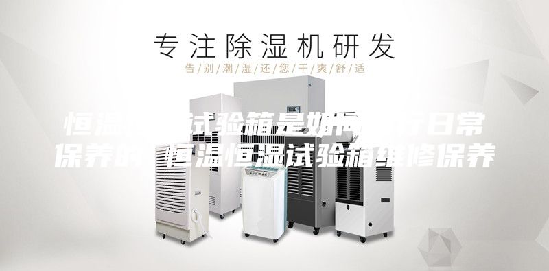 恒溫恒濕試驗(yàn)箱是如何進(jìn)行日常保養(yǎng)的 恒溫恒濕試驗(yàn)箱維修保養(yǎng)