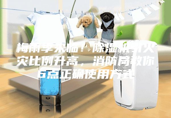 梅雨季來臨！除濕機引火災比例升高，消防局教你6點正確使用方式