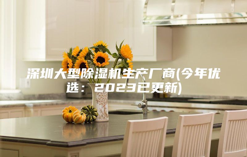 深圳大型除濕機生產(chǎn)廠商(今年優(yōu)選：2023已更新)