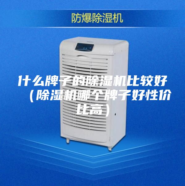 什么牌子的除濕機比較好(除濕機哪個牌子好性價比高)