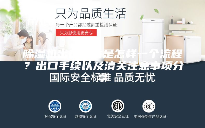 除濕機出口報關(guān)是怎樣一個流程？出口手續(xù)以及清關(guān)注意事項分享