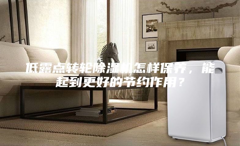 低露點轉輪除濕機怎樣保養，能起到更好的節約作用？