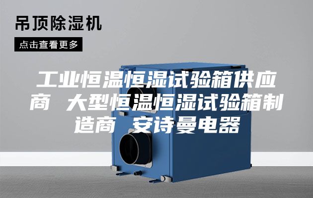 工業恒溫恒濕試驗箱供應商 大型恒溫恒濕試驗箱制造商 安詩曼電器