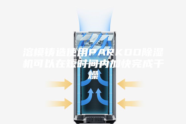 溶模鑄造使用PARKOO除濕機可以在短時間內加快完成干燥