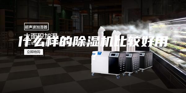 什么樣的除濕機(jī)比較好用?
