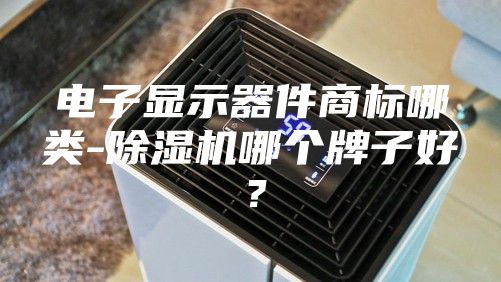 電子顯示器件商標哪類-除濕機哪個牌子好？