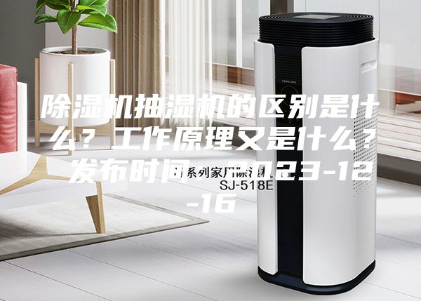 除濕機抽濕機的區別是什么？工作原理又是什么？ 發布時間：2023-12-16