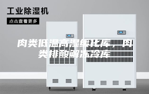 肉類低溫高濕緩化庫，肉類排酸解凍冷庫